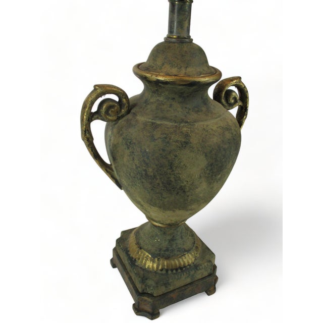 Neoclassical Vintage Fredric Cooper Vase / Urn Table Lamp For Sale - Image 3 of 10