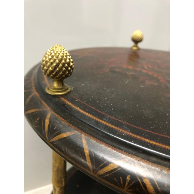 Vintage Chinoiserie Table For Sale In San Antonio - Image 6 of 9