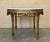 Late 19th Century French Louis XVI Style Belle Époque Oval Giltwood Carved Marble-Top Center Table For Sale - Image 9 of 18