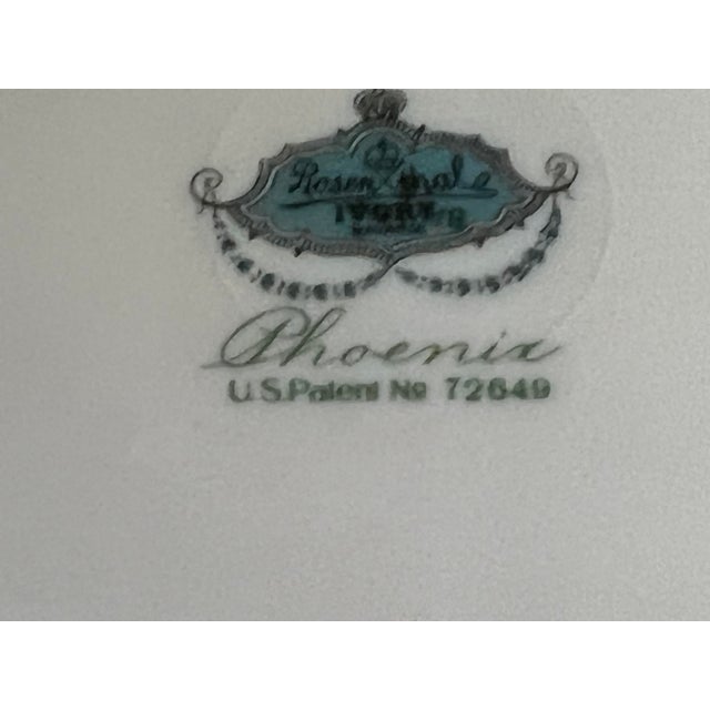 Ivory Antique Rosenthal Ivory Bavaria Phoenix Fine China Set- 87 Pieces For Sale - Image 8 of 11
