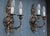 Italian Hollywood Regency Crystal Sconces in Silvered Metal, 1960s, Set of 2 For Sale - Image 13 of 18