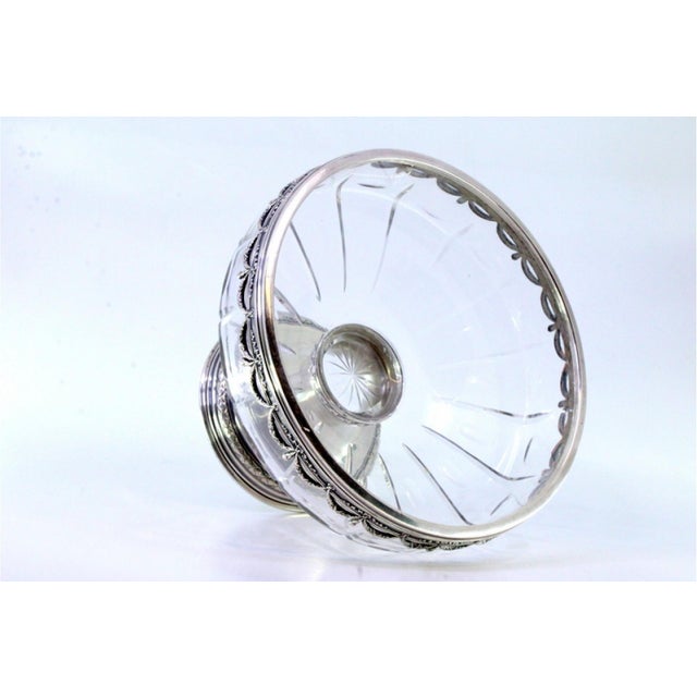 Fruit Bowl with Silver Structure For Sale - Image 5 of 8
