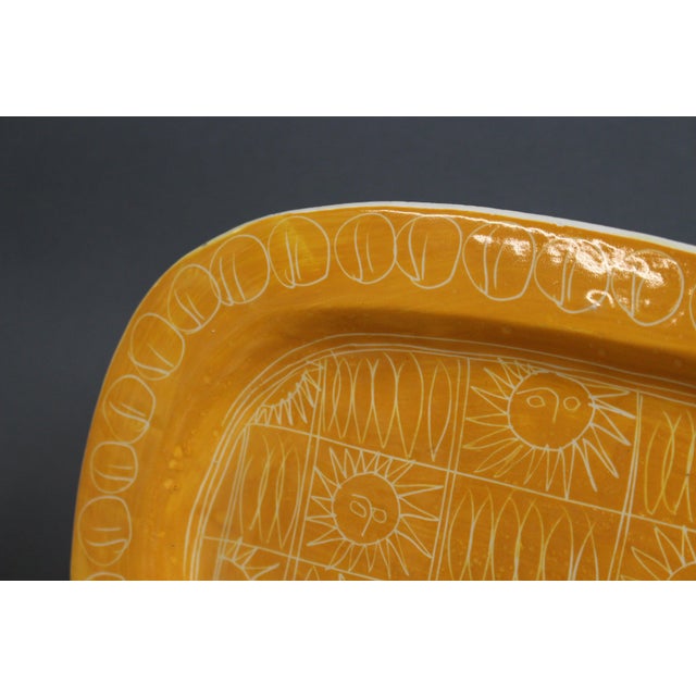 Vintage French Ceramic Platter by Jacques Pouchain, 1950s For Sale - Image 14 of 18