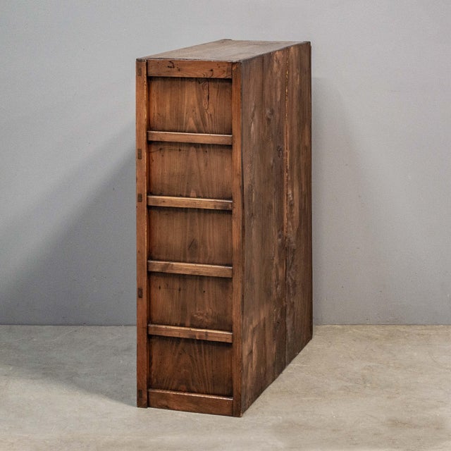 Late 19th Century Antique Japanese Choba Tansu / Merchant Chest For Sale - Image 5 of 12
