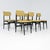1950s S4 Dining Chairs by Alfred Hendrickx for Belform, 1950s, Set of 6 For Sale - Image 5 of 18