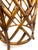 1960s 1960s McGuire Style Rattan Side Table Base With Geometric Lattice Frame For Sale - Image 5 of 10