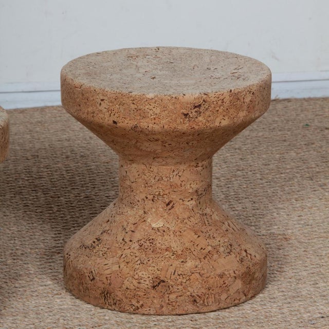 Cork Stools by Jasper Morrison for Vitra, 2004, Set of 3 For Sale - Image 4 of 9