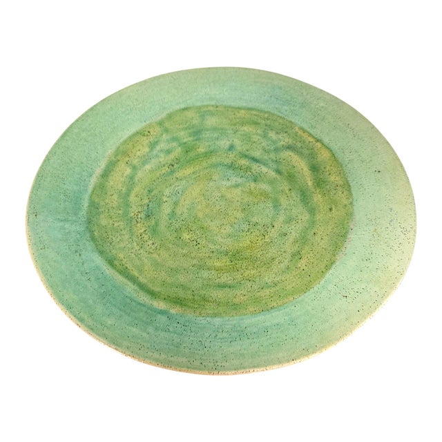 Contemporary Erwin Winterhalder 1948 Cupertino California Footed Ceramic Centerpiece For Sale - Image 3 of 7