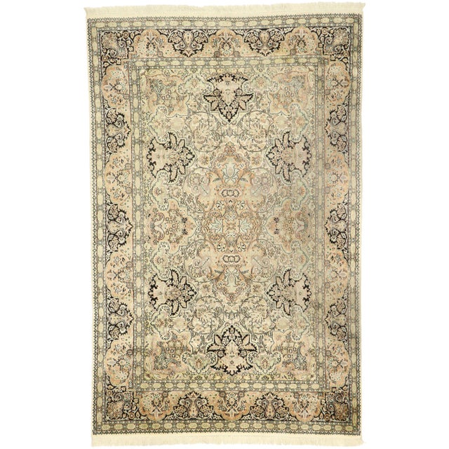 Vintage Kashmir Rug, 05'11 X 09'02 For Sale - Image 11 of 11