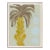 Mirasol Palm Study II by Haley Mathewes in Maple Frame, Medium Art Print For Sale