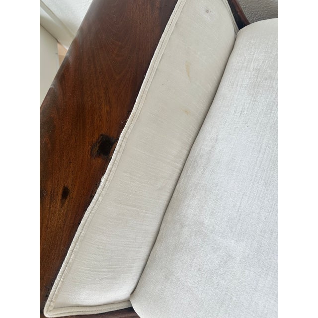 Vintage Wood Lions Paw Bench For Sale - Image 11 of 12