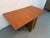 Mid 20th Century Mid-Century Modern Drop Leaf Hide a Way Table W/ Four Folding Chairs For Sale - Image 5 of 18