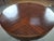 Brown Art Deco Round Table in Wood and Veneer, Czechoslovakia, 1930s For Sale - Image 8 of 18