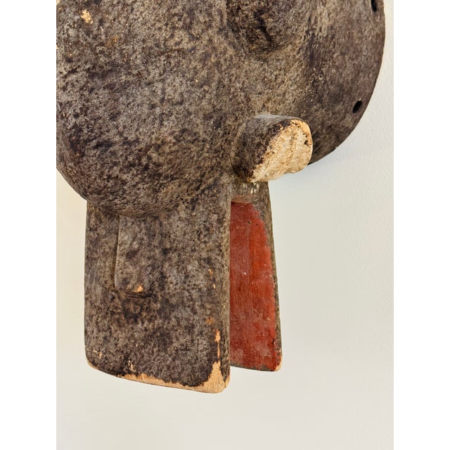 Wood 20th Century Chamba Bush Cow Mask From Nigeria For Sale - Image 7 of 15