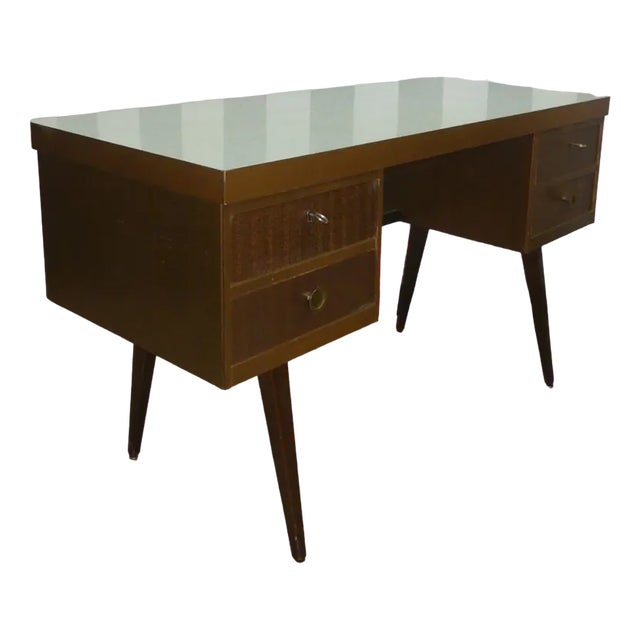 Vintage Wooden Desk from EKA Werke, 1950s For Sale