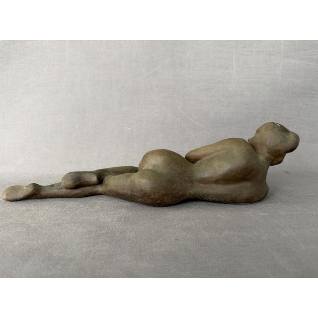 George Zaro Tudzarov, Female Nude, 1996, Raku Ceramic For Sale - Image 4 of 8