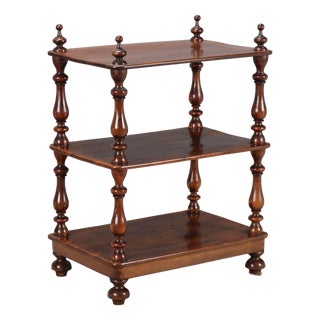 19th Century Brown Walnut Shelf For Sale