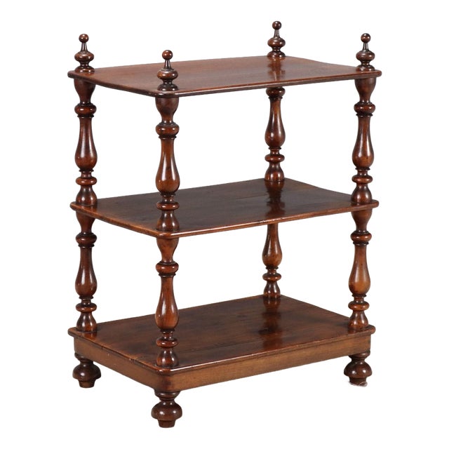 19th Century Brown Walnut Shelf For Sale