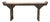 Antique Asian Wood Long Alter Console Table 85 Long For Sale