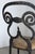 Metal Mid 20th Century Biedermeier Style Forged Iron Dining Chairs For Sale - Image 7 of 9