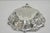 Antique Reed & Barton Reticulated Silver Plated Trinket Dish Bowl "B" Monogram For Sale - Image 10 of 12