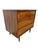 Wood Mid-Century Modern 3-Drawer Walnut Bachelor Chests - Set of 2 - Refinished! For Sale - Image 7 of 8