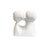 1990s Carved White Chalk Modern Sculpture For Sale - Image 5 of 8