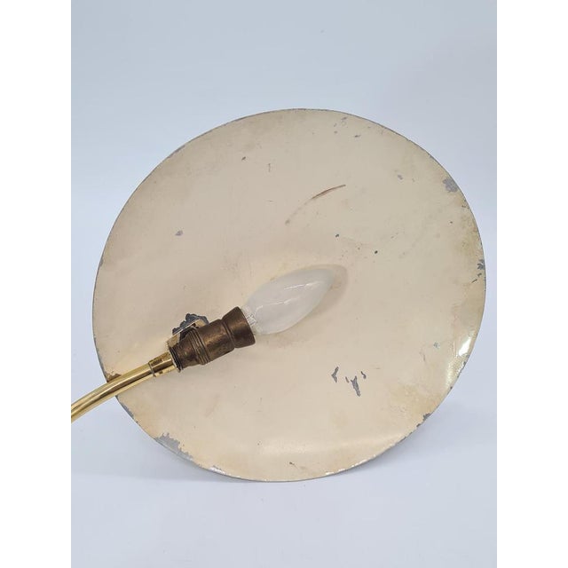 Metal Vintage Brass Table Lamp, 1960s For Sale - Image 7 of 13