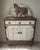 Late 20th Century Ethan Allen Refined Rustic Buffet & Hutch For Sale - Image 17 of 17