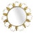 Mid-Century Sunburst Fisheye Butler Mirror from Deknudt, 1960s For Sale