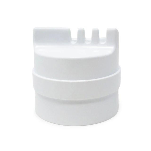 Mid-Century Modern White 4630 Roto Ashtray by Joe Colombo for Kartell For Sale - Image 3 of 10