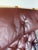 1980s Brown Leather Pernilla Chair and Ottoman by Bruno Mathsson for Dux Sweden, 2 Pieces For Sale - Image 14 of 14