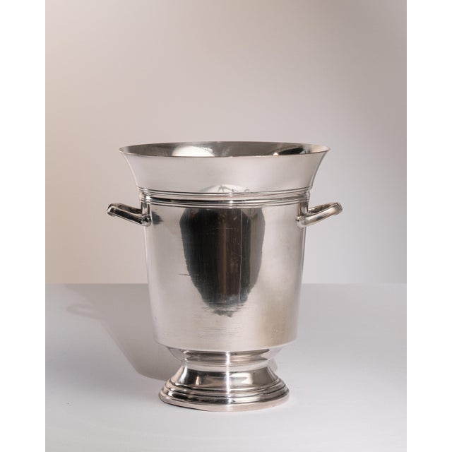 Mid 20th Century France Silver Ice Bucket For Sale - Image 12 of 13