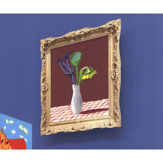 David Hockney 2022 David Hockney '20 Flowers and Some Bigger Pictures' Pop Art Offset Lithograph For Sale - Image 4 of 5