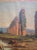 Late 19th Century 19th Century Italian Landscape Painting of Roman Aqueduct Ruins After Corrodi For Sale - Image 5 of 16