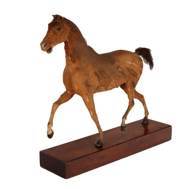 Brown Horse Sculpture by Henry Fratin For Sale - Image 8 of 9