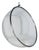 Space Age Clear Acrylic Bubble Hanging Chair in the Style of Eero Aarnio For Sale