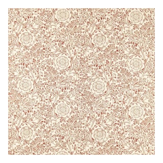 Morris & Co. Chamomile Fabric in Russet - a sample For Sale