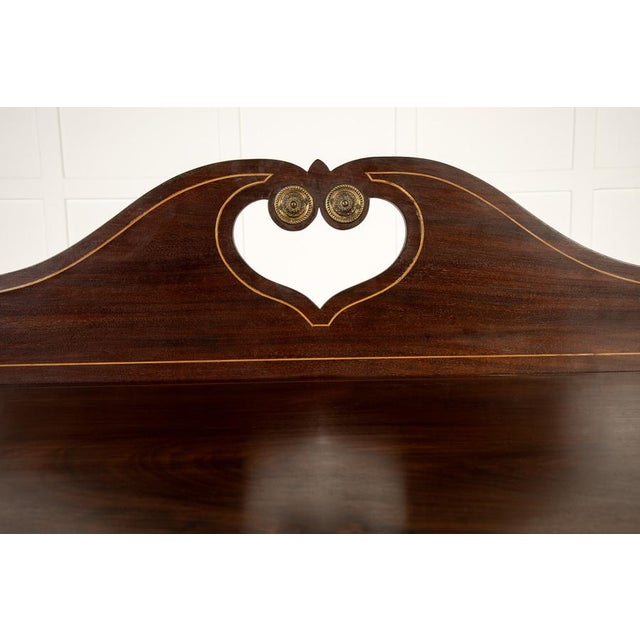 Small 19th Century English Regency Mahogany Sideboard For Sale - Image 9 of 11