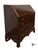 Antique Chippendale Style Mahogany Secretary Desk For Sale - Image 9 of 11