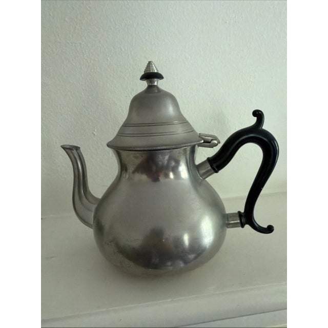 1950s 1950s Dutch Royal Holland 5 Piece Tea & Coffee Set with Salt & Pepper Shakers For Sale - Image 5 of 9
