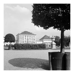 Park of Nymphenburg Castle in the West of Munich, Germany, 1937
