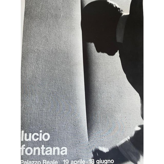 Ugo Mulas, Lucio Fontana Exhibition at the Palazzo Reale in Milan, 1972, Poster For Sale - Image 3 of 5