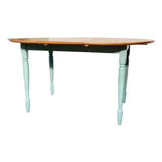 Vintage Nichols and Stone Country Sheridan Dining Table For Sale