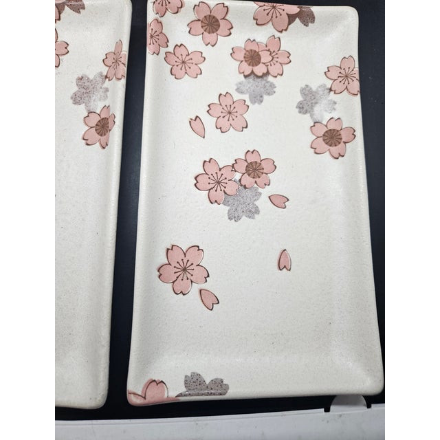 TDS, Rectangular Plate, Sakura, White