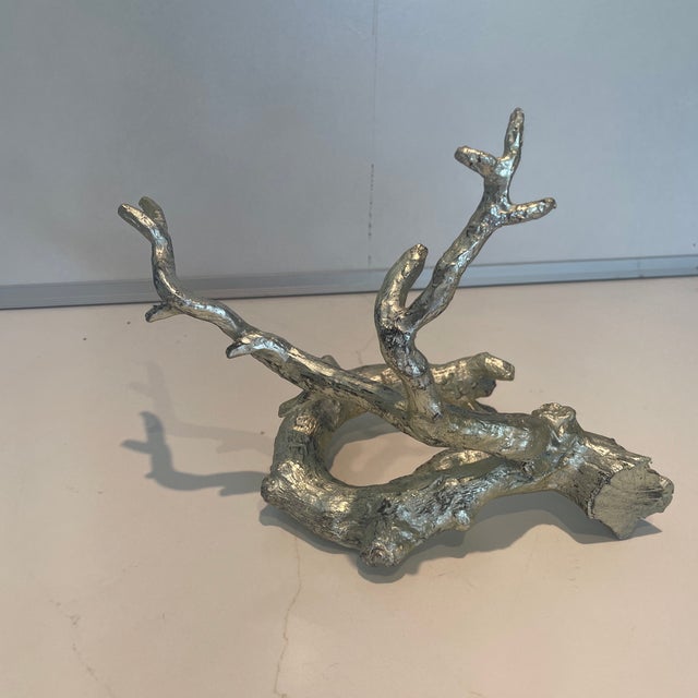 Contemporary Silver Branch Accessory For Sale - Image 3 of 5