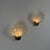 Coquille Wall Lights in Brass and Glass from Asea, Sweden, 1940s, Set of 2 For Sale - Image 3 of 18