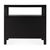 Nora 28 in. W Rectangular 2 Drawer Wide Nightstand with Open Shelf, Antique Coffee For Sale - Image 9 of 11