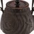 Antique Japanese Carved Cast Iron Ryubundoa Tetsubin Kettle, 19th Century For Sale - Image 12 of 18