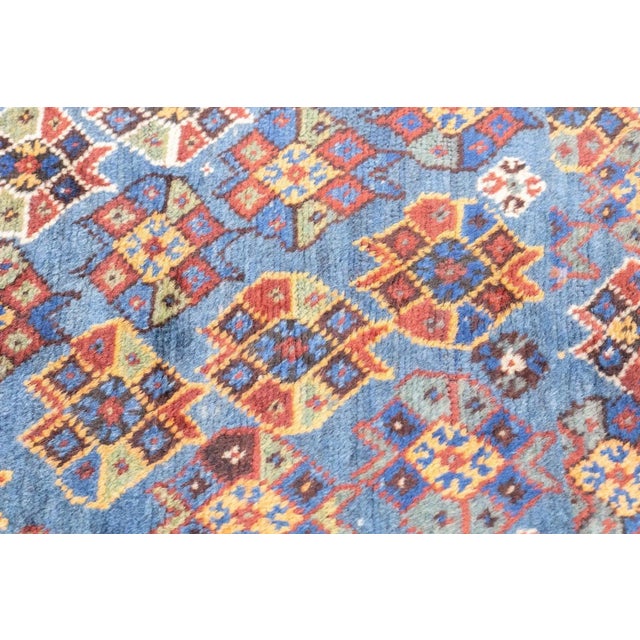 Antique Kurdish Rug 5'3'' X 8'3'' For Sale - Image 11 of 12